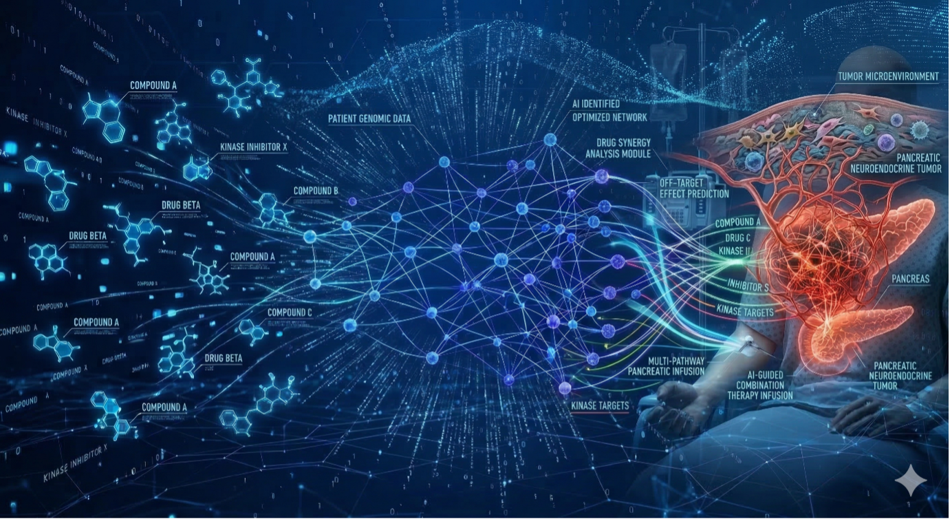 NLP Generated High Complexity Combination Therapy for Pancreatic Cancer